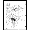 Amana TL20QL-P1111705WL evaporator area diagram