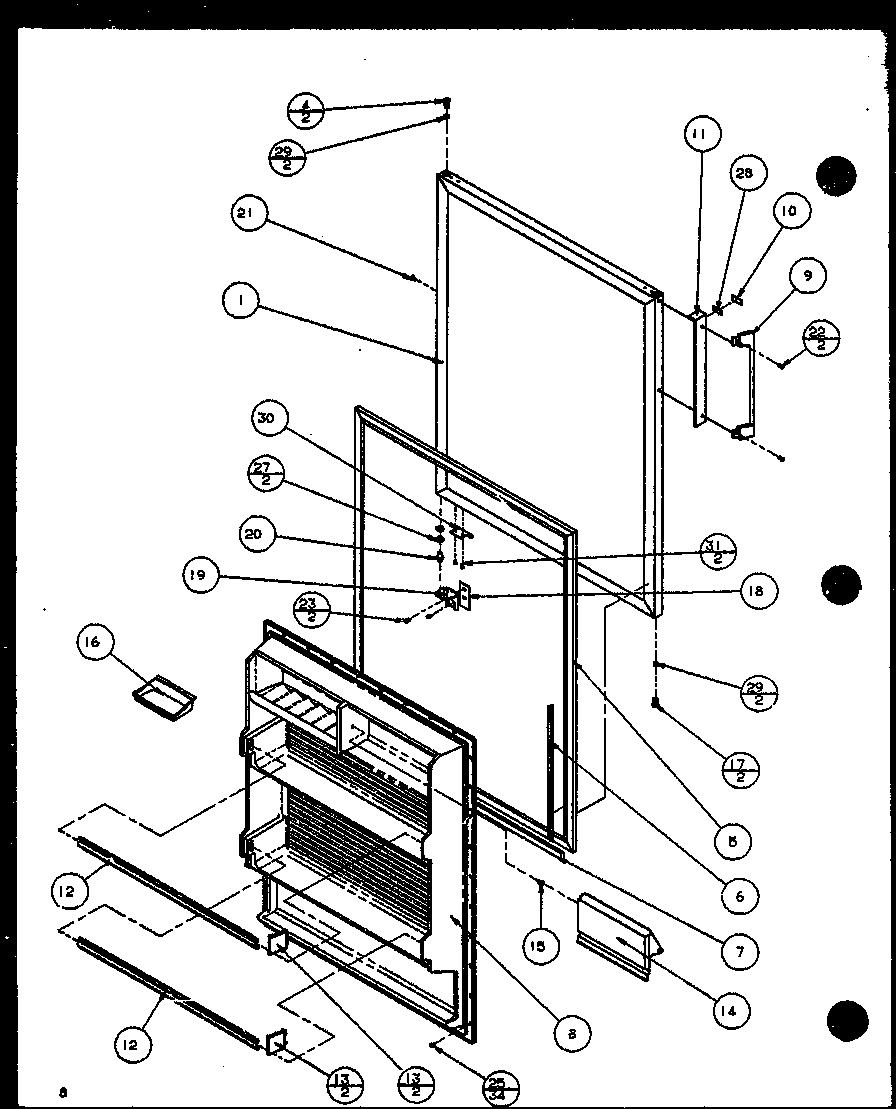 Amana CICS3-P8735803W (tm14qbw/p1111101ww) (tm14qbg/p1111101wg) (tm14qbl/p1111101wl) (tm14qb1g/p1111102wg) (tm14qb1l/p1111102wl) (tm14qb1w/p1111102ww) diagram