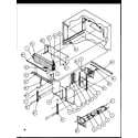 Amana TZ21RW-P1157604WW evaporator area diagram