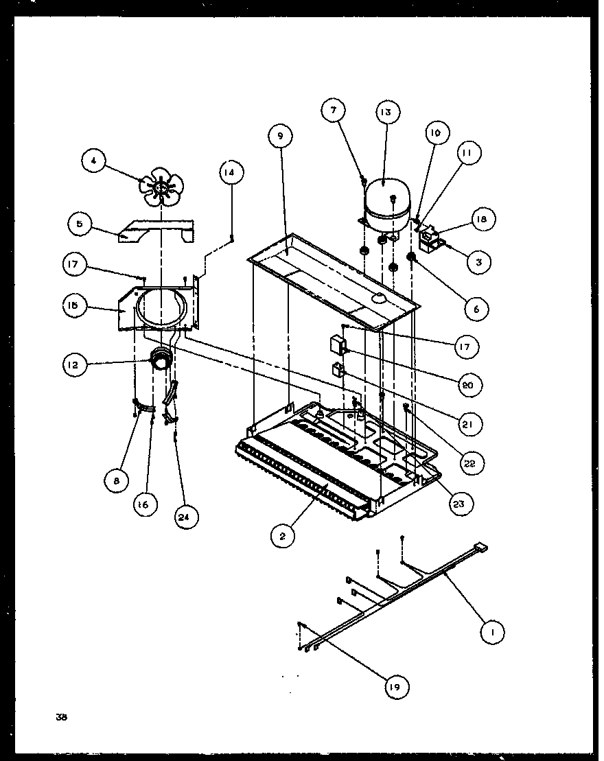 Amana TZI22RW-P1168007WW panasonic compressor diagram