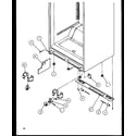 Amana TZ21RW-P1157604WW cabinet bottom diagram