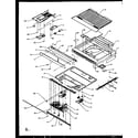 Amana TX19RW-P1158504WW compartment separator diagram