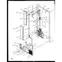 Amana TX19RW-P1158504WW rear cabinet diagram