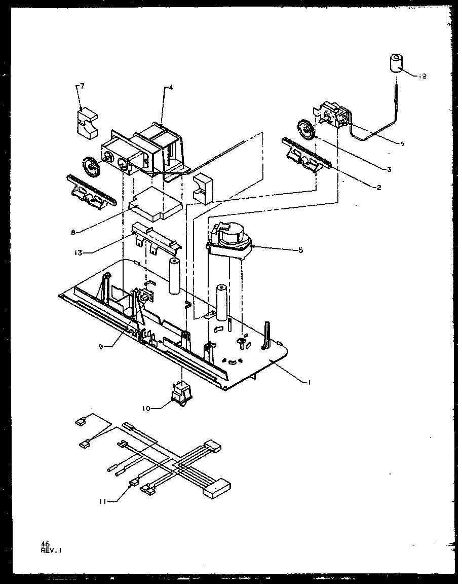 Amana TX19RW-P1158504WW controls diagram