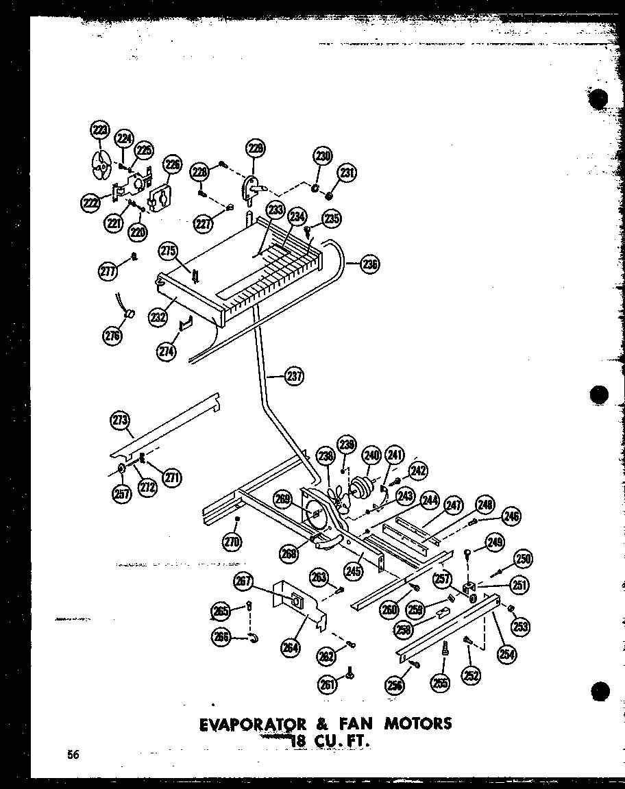 Amana TM18J-C-P60178-3WC evaporator & fan motor 18 cu. ft. (etm18j/p60178-8w) (tm18j/p60178-3w) (tm18j-a/p60178-3wa) (tm18j-c/p60178-3wc) (tm18j-ag/p60178-3wg) (tc18j-c/p60178-4wc) (tc18j/p60178-4w) (tc18j-ag/p60178-4wg) (tc18j-a/p60178-4wa) diagram