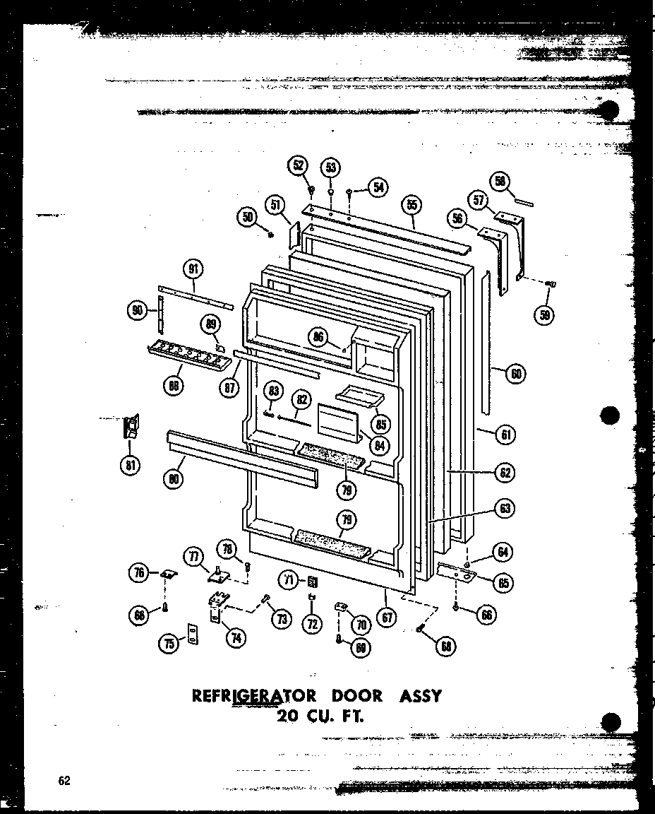 Amana TM18J-C-P60178-3WC refrigerator door assy 20 cu. ft. (tr20j/p60178-5w) (tr20j-c/p60178-5wc) (tr20j-ag/p60178-5wg) (tr20j-a/p60178-5wa) (td20j/p60178-6w) (td20j-c/p60178-6wc) (td20j-ag/p60178-6wg) (td20j-a/p60178-6wa) diagram
