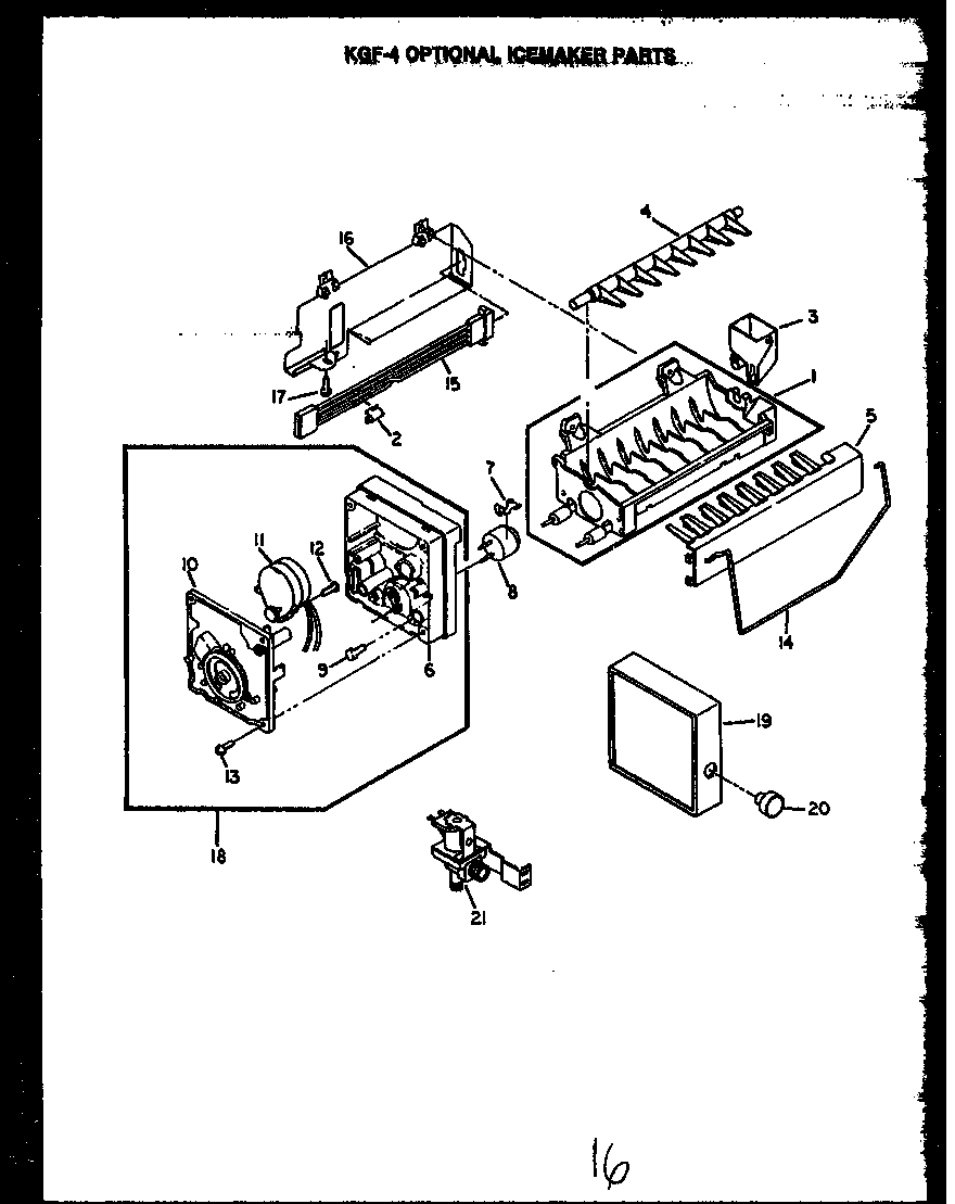 Caloric GFS187/MN11 (kgf-4) diagram