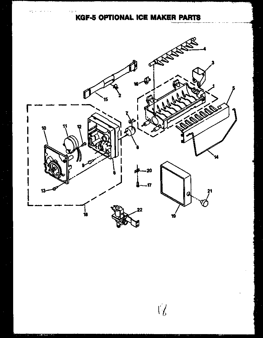 Caloric GFS142/MN10 (kgf-5) diagram