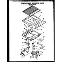 Caloric GFS162/MN10 compartment separator parts diagram