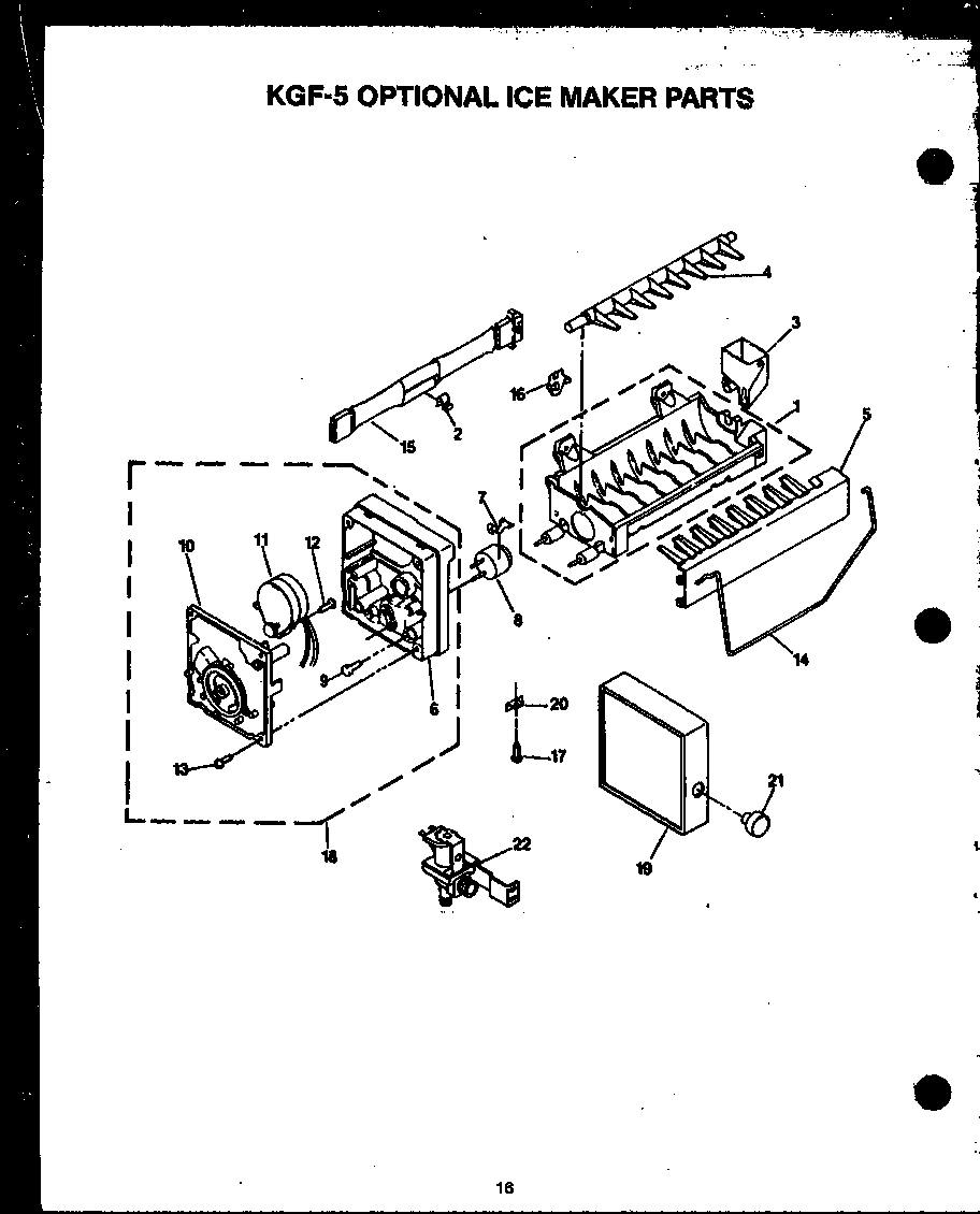Caloric KGF-5 (kgf-5) diagram