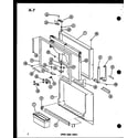 Amana TC18F-G-P75288-19WG upper door parts (tm18f-c/p75288-17wc) (tm18f/p75288-17w) (tm18f-a/p75288-17wa) (tm18f-l/p75288-17wl) (tm18f-g/p75288-17wg) (tr18f-l/p75288-18wl) (tr18f-c/p75288-18wc) (tr18f-g/p75288-18wg) (tr18f/p75288-18w) (tr18f-a/p75288-18wa) (tc18f-c/p75288-19wc) (t diagram