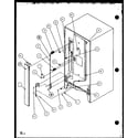 Amana TZ18Q2W-P1156103WW cabinet back diagram