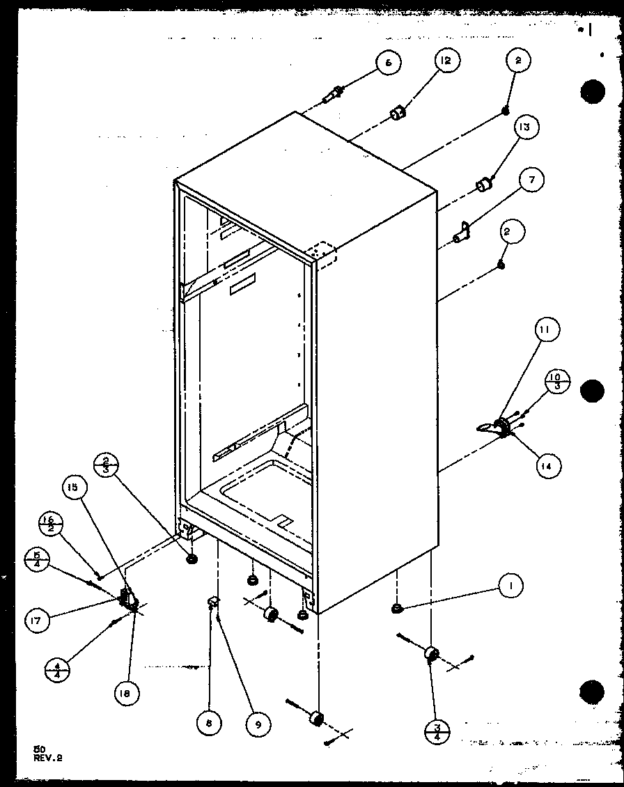 Amana TZI20QW-P1156204WW cabinet bottom and back (tz20qw/p1156201ww) (tz20qg/p1156201wg) (tz20qe/p1156201we) (tz20ql/p1156201wl) (tz20qe/p1156202we) (tz20ql/p1156202wl) (tz20qw/p1156202ww) (tz20qg/p1156202wg) (tzi20qw/p1156203ww) (tzi20ql/p1156203wl) (tzi20qw/p1156204ww) (tzi20ql diagram
