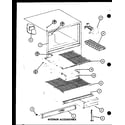 Amana TR18H-P7711033W interior accessories (tm18h/p7711032w) diagram