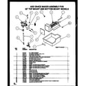 Amana TZ19QL-P1111409WL add on-ice maker assembly for 32" top mount and bottom mount diagram