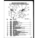 Amana TZ21QW-P1111709WW add on-ice maker assembly for 32" top mount and bottom mount diagram