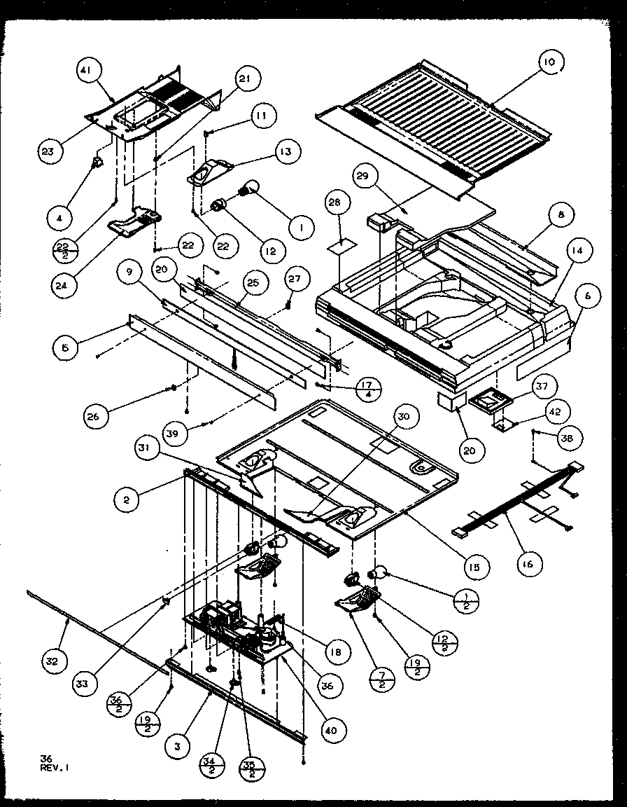 Amana TZ21RL-P1157601WL divider block (tz21re/p1157601we) (tz21rl/p1157601wl) (tz21rg/p1157601wg) (tz21rw/p1157601ww) (tzi21rl/p1168001wl) (tzi21re/p1168001we) (tzi21rw/p1168001ww) (tz22rl/p1157701wl) (tz22re/p1157701we) (tz22rw/p1157701ww) (tzi22re/p1168003we) (tzi22rl/p1168003 diagram