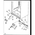 Amana TZ21RE-P1157601WE cabinet bottom diagram