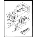 Amana TQ18R2W-P1158410WW evaporator area diagram