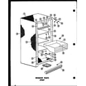 Amana EU18F/P60117-32W interior parts (u12f/p60117-25w) (u12f/p60117-33w) (u15f/p60117-34w) (u18f/p60117-35w) (u23f/p60117-36w) (eu12f/p60117-30w) (eu15f/p60117-31w) (eu18f/p60117-32w) diagram