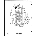 Amana U18W-A/P60335-53WA door assembly (u13w-c/p60335-1wc) (u13w-a/p60335-1wa) (u13w/p60335-1w) (u13w-ag/p60335-1wg) (u16w/p60335-2w) (u16w-c/p60335-2wc) (u16w-ag/p60335-2wg) (u16w-a/p60335-2wa) (u16w/p60335-6w) (u16w-c/p60335-6wc) (u16w-ag/p60335-6wg) (u16w-a/p60335-6wa) (u18w-c diagram