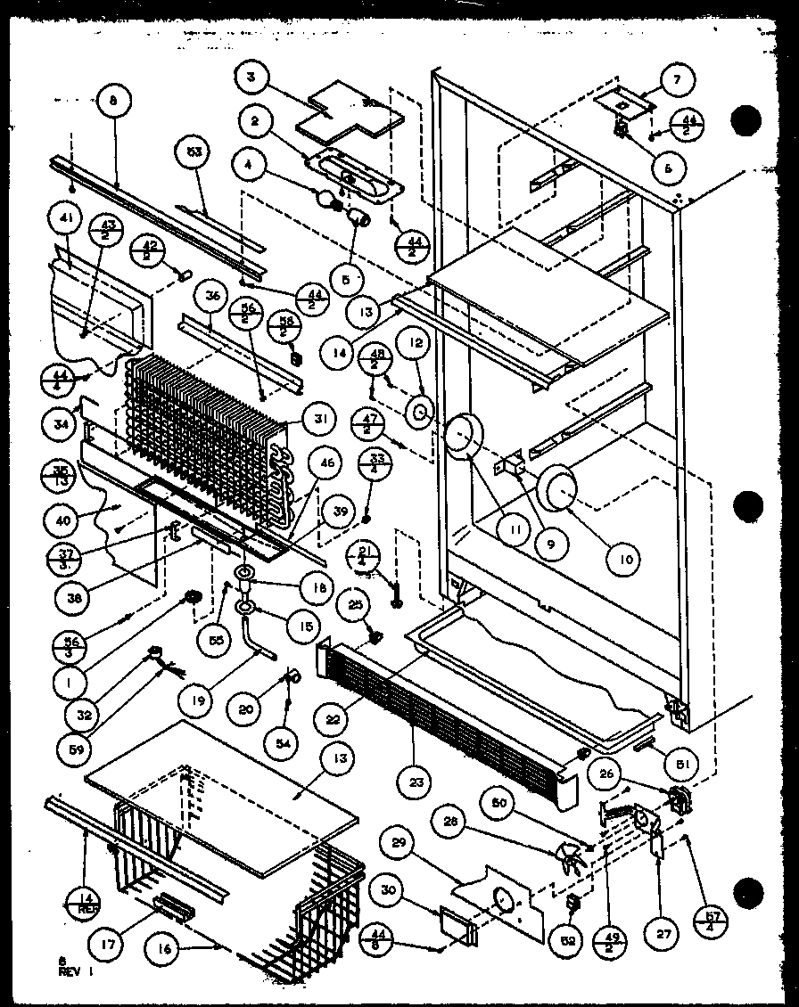 Amana IC2-P3641505W-FRZ (esuf16d/p6034587w) (esuf16dw/p1113101w) diagram