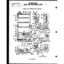 Amana FF16A cabinet and refrigeration assembly (d13) (d13l) (fs16) diagram