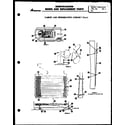 Amana FF16A cabinet and refrigeration assembly (d13) (d13l) (d23) diagram