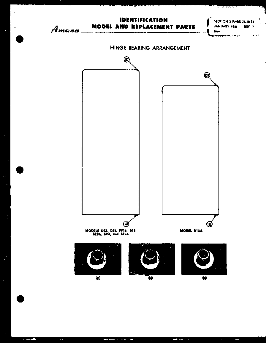 Amana 25S (d13a) (ff16) (d18) (s20a) (d23) (d23a) diagram