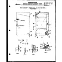 Amana FF16A door assembly (ff16) (d18) (d23) (d23a) diagram