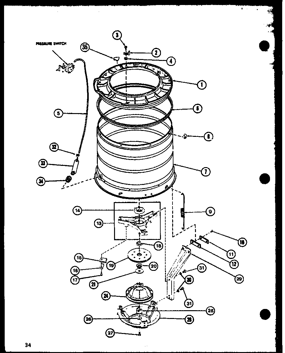 Amana LW2302/P7762112W (lw1201/p7762110w) (lw1501/p7762111w) (lw1503/p7762118w) (lw2302/p7762112w) (lw2303/p7762119w) diagram