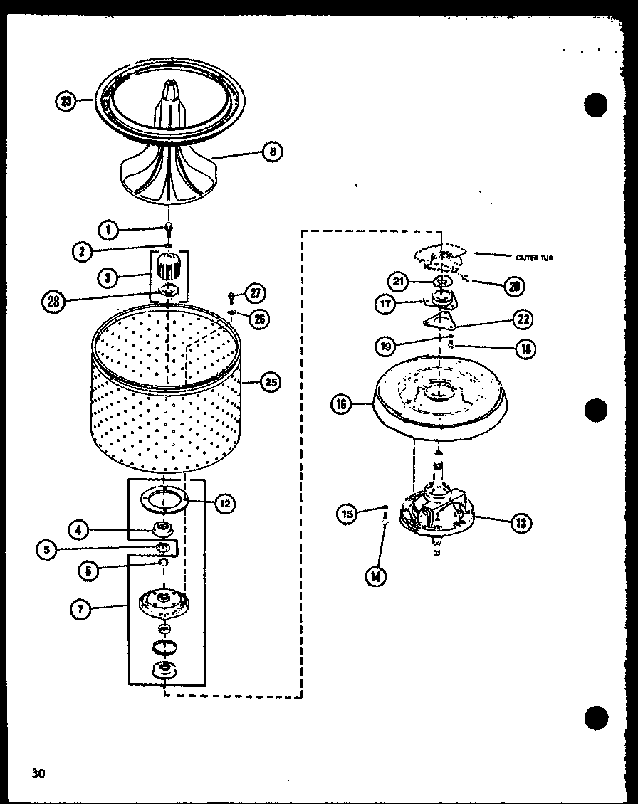 Amana LW1201/P7762121W (lw1201/p7762121w) (lw1501/p7762122w) (lw1503/p7762123w) (lw2302/p7762124w) (lw2303/p7762125w) (lw1502/p7762132w) diagram
