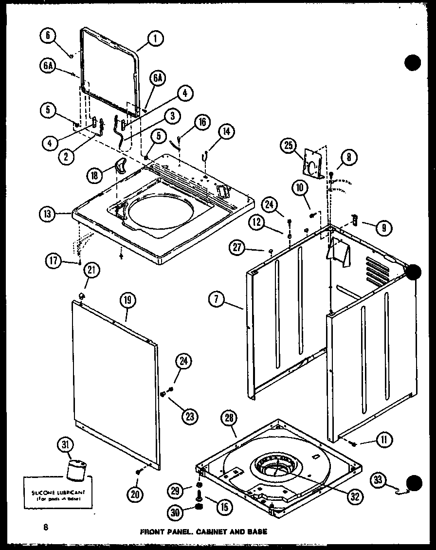Amana CW9003W/P1122805WW front panel diagram