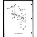 Amana LW2402/P1110516W switch and bracket assembly (lw2402/p1110516w) (lw2403/p1110517w) diagram