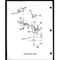 Amana LW1502/P1110512W switch and bracket assembly (lw2402/p1110516w) (lw2403/p1110517w) diagram