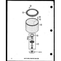 Amana TAA800/P75751-11W lint filter (taa200/p75751-8w) diagram