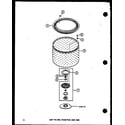 Amana TAA200/P75751-8W lint filter (taa200/p75751-8w) diagram