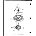 Amana TAA800/P75751-11W transmission assembly and balance ring (taa200/p75751-8w) diagram