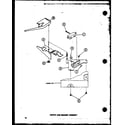 Amana TAA800/P75751-11W switch and bracket assembly (taa200/p75751-8w) diagram