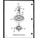 Amana TAA200/P75751-8W transmission assembly and balance ring (taa400/p75751-9w) (taa600/p75751-10w) (taa800/p75751-11w) diagram