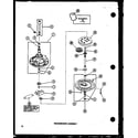 Amana TAA200/P75751-8W transmission assembly (taa400/p75751-9w) (taa600/p75751-10w) (taa800/p75751-11w) diagram
