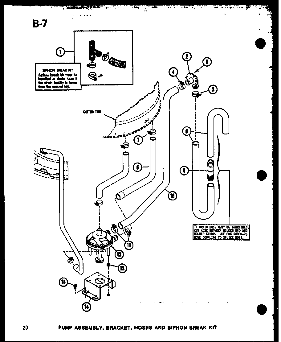Amana TAA400/P75751-2W pump assembly (taa200/p75751-4w) diagram