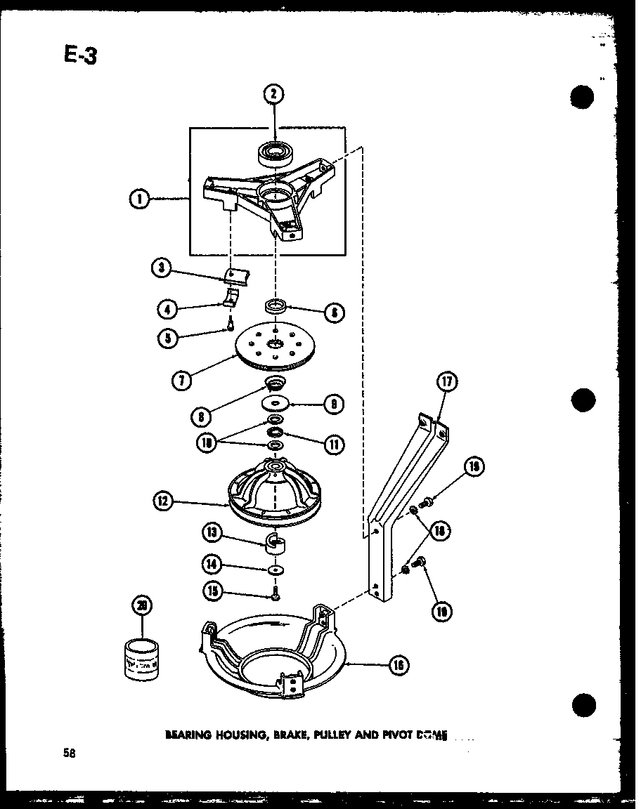 Amana TAA200/P75751-13W breaking housing (taa400/p75751-15w) (taa600/p75751-16w) (taa800/p75751-17w) diagram