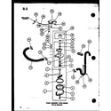Amana TWA-200/P75753-1W pump assembly and hoses (pump models) diagram