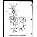 Amana TAA800/P77040-5W motor (taa300/p77040-1w) diagram