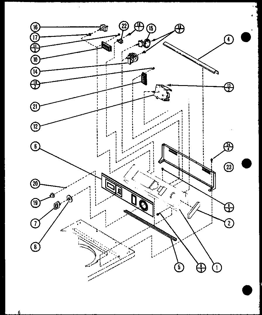 Amana LW2500/P7762104W null diagram