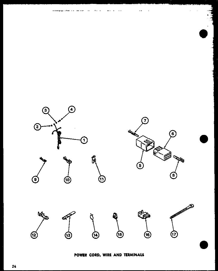 Amana LW2500/P7762104W power cord diagram