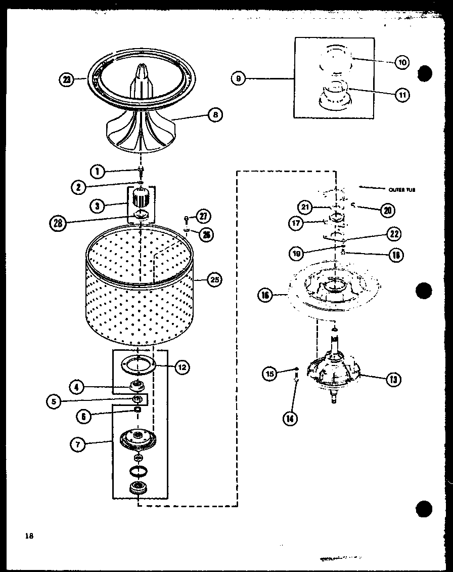 Amana LW2600/P7804701W null diagram