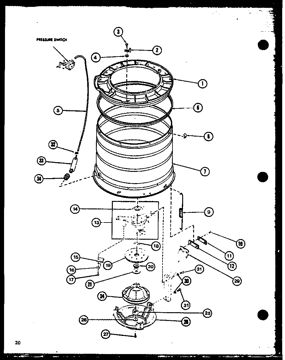 Amana LWD862/P7804708W null diagram
