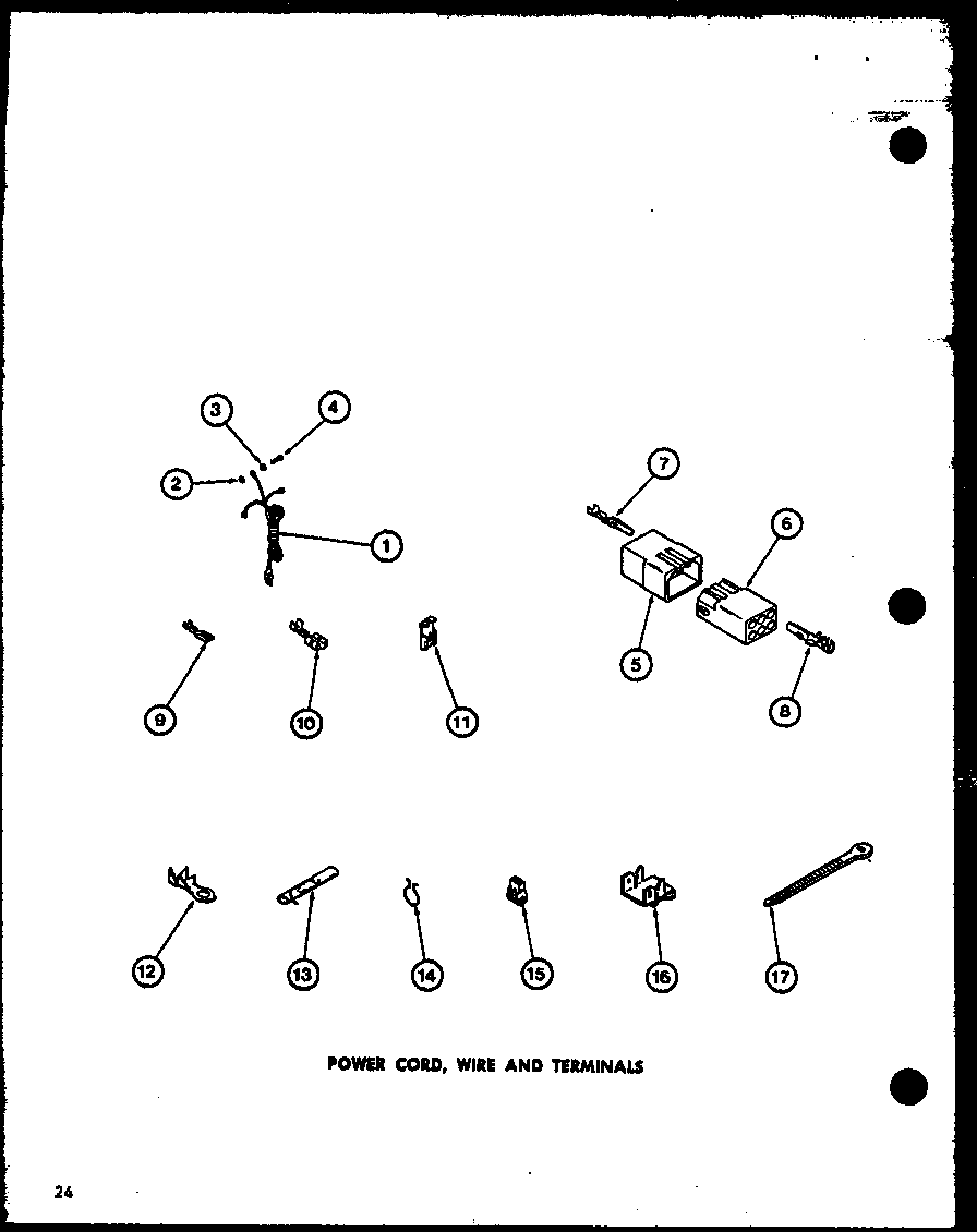 Amana LWD862/P7804708W power cord diagram